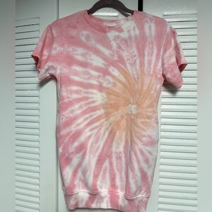 Pink Tie-Dye Kids Tunic